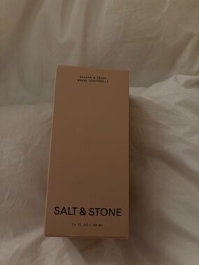 Salt & Stone Saffron and Cedar Body Mist - Beige